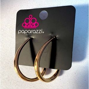 Gold Tone Hoop Earrings